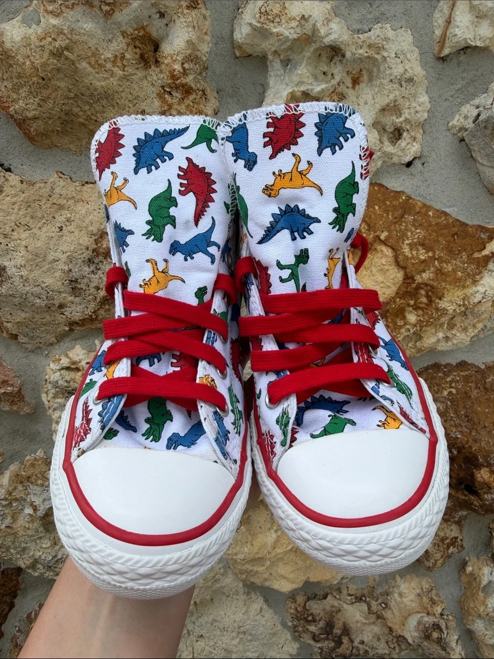 Converse dinoverse high tops kids 3 unisex